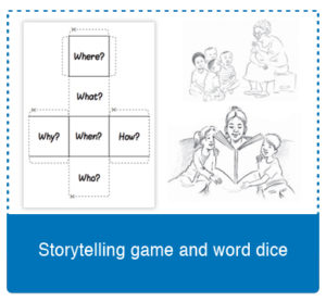 Telling-stories-and-dice-game